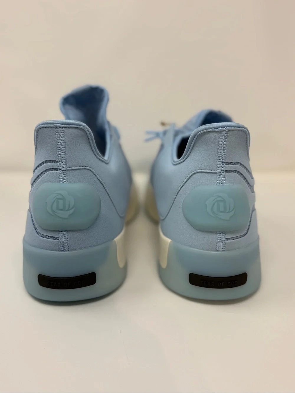 Size 18- Adidas SAMPLE FOG Basketball II Dame Lillard Sky